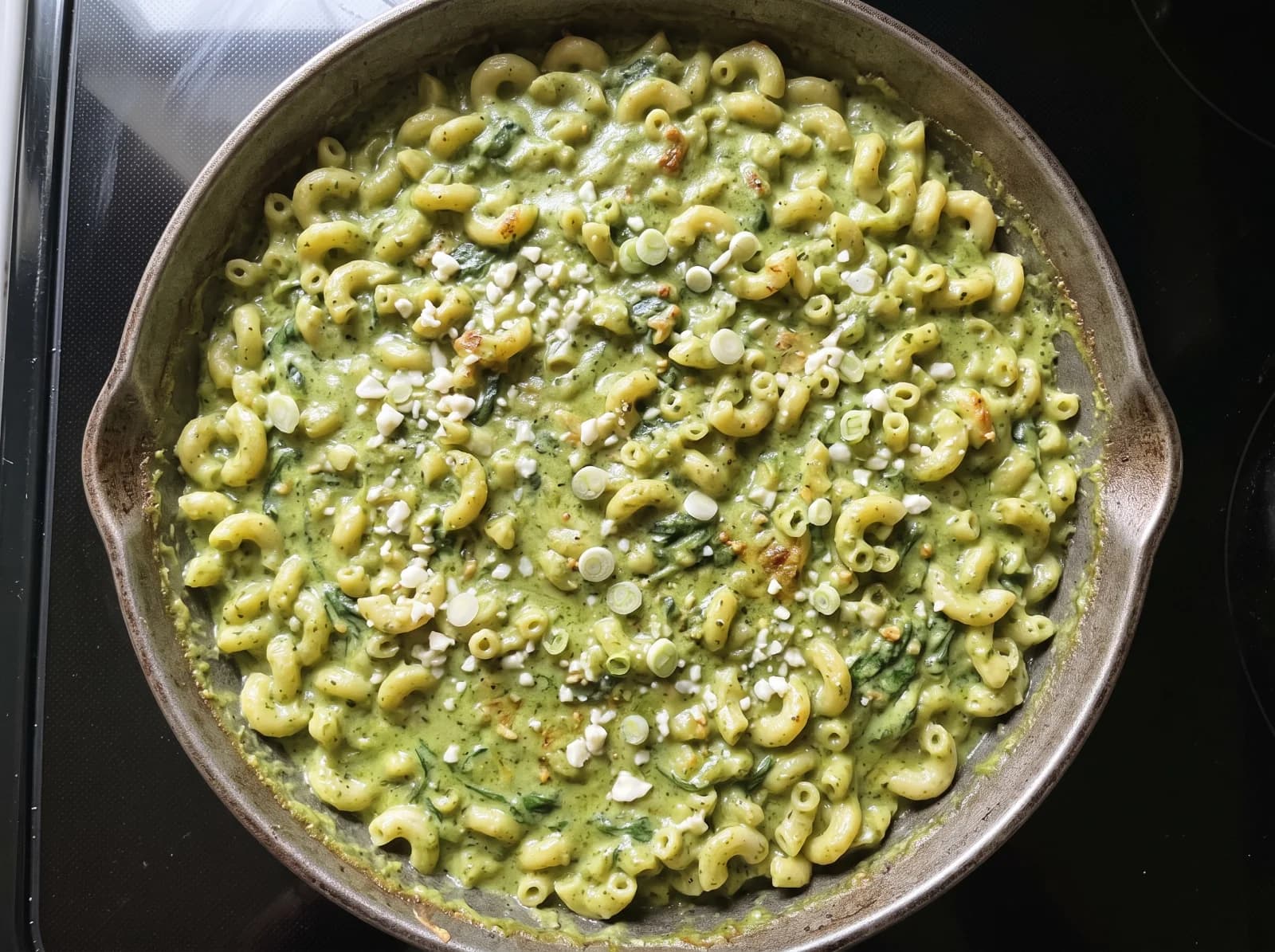 Green Mac & Cheese