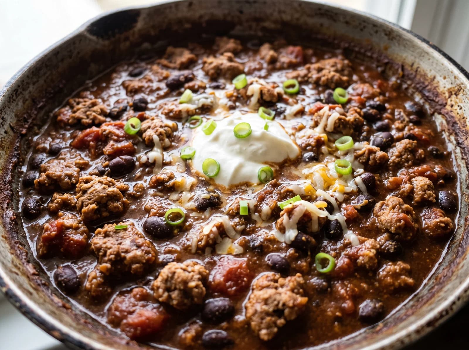 Turkey and Black Bean Chili Soup