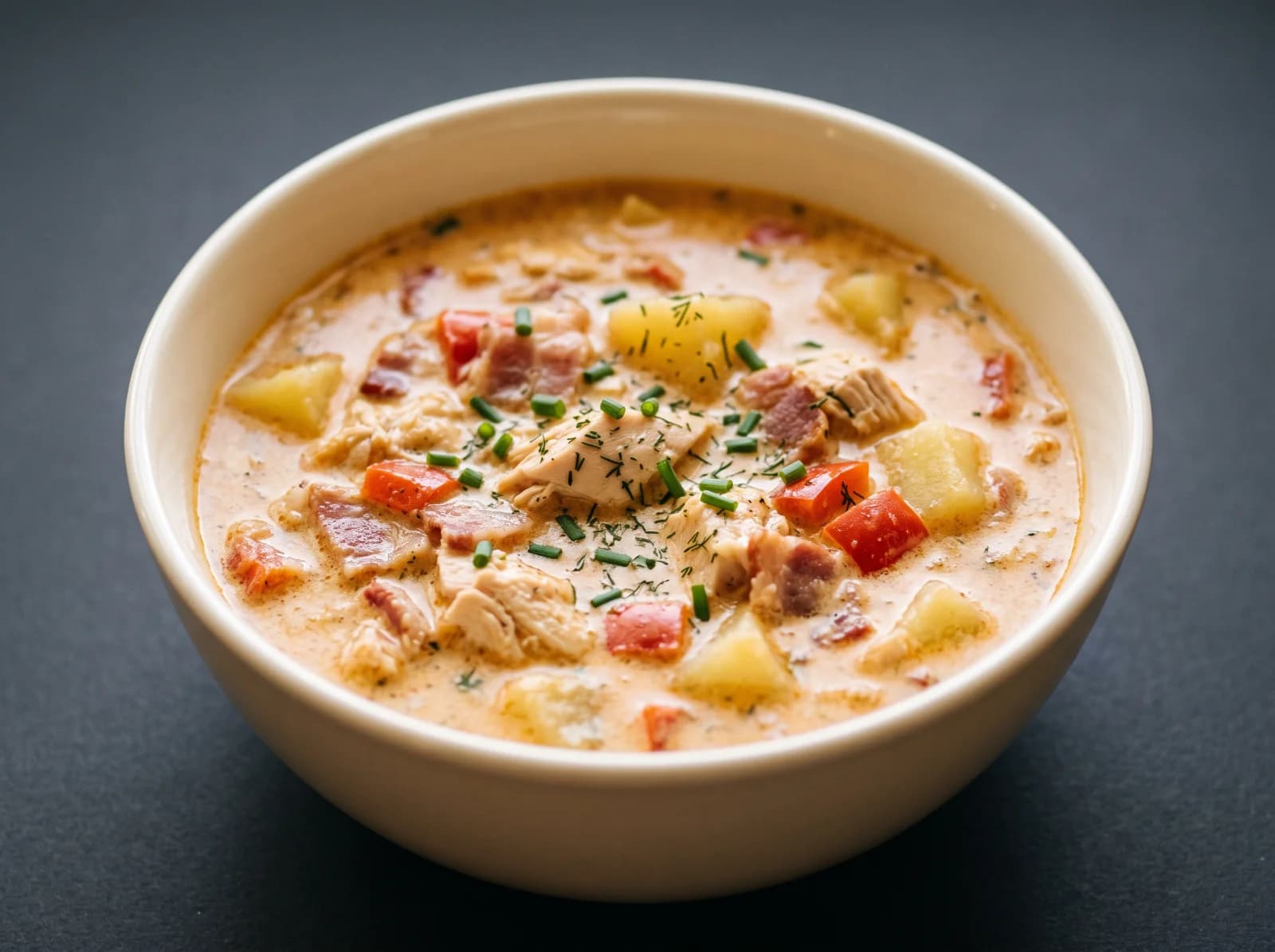 Spicy Chicken Ranch Soup