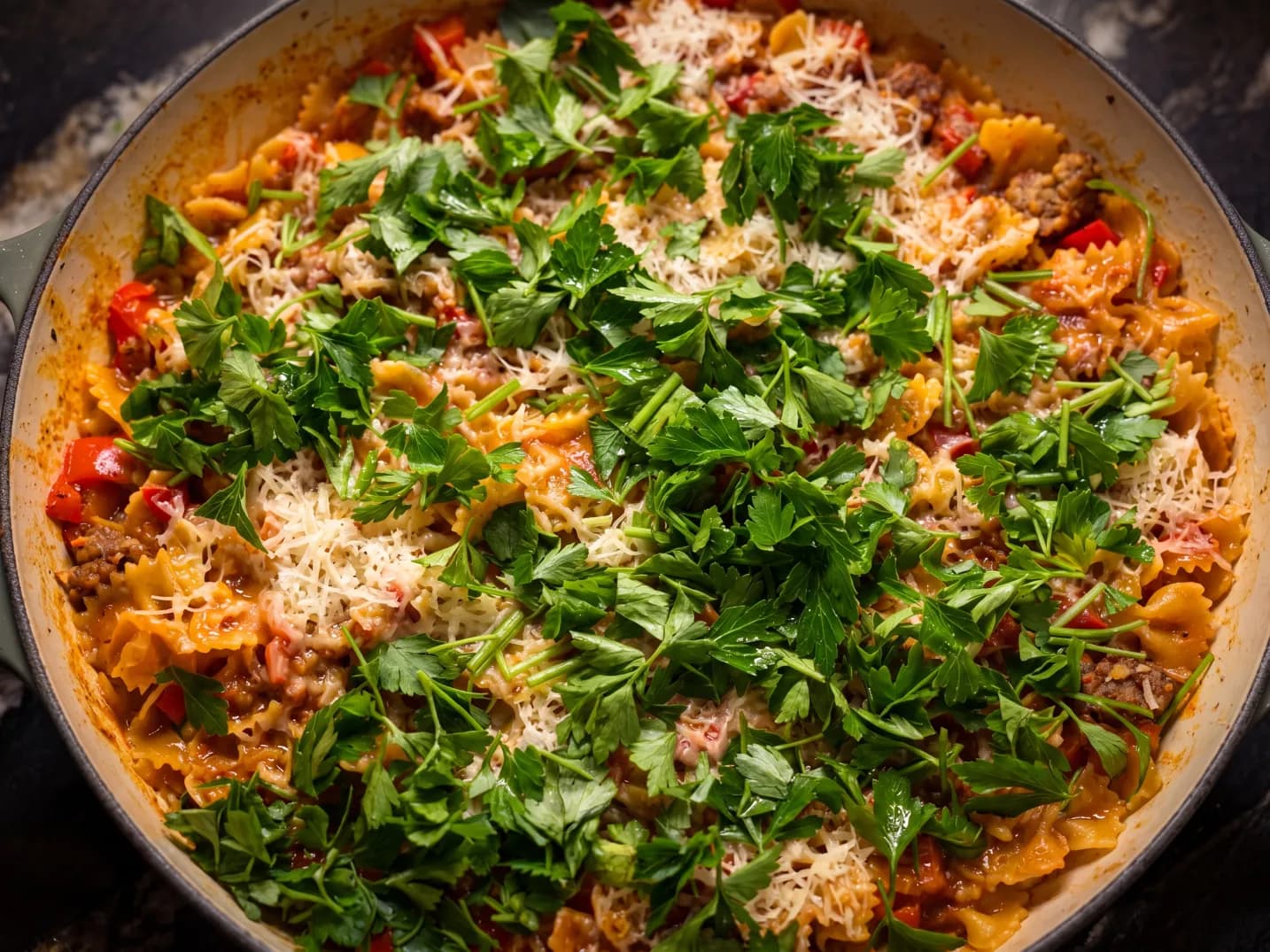 Italian Sausage Pasta Skillet