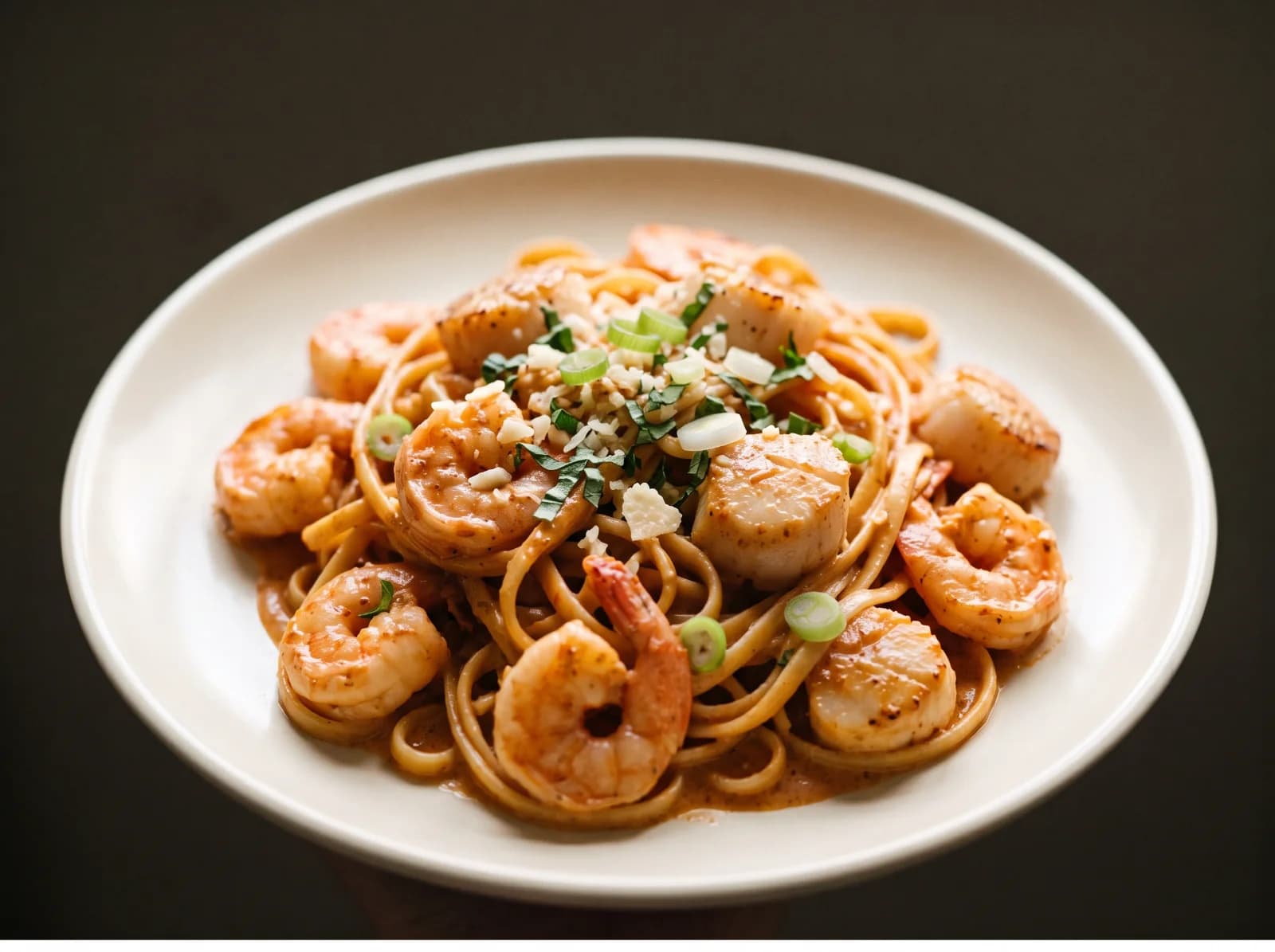 Cajun Seafood Cream Pasta
