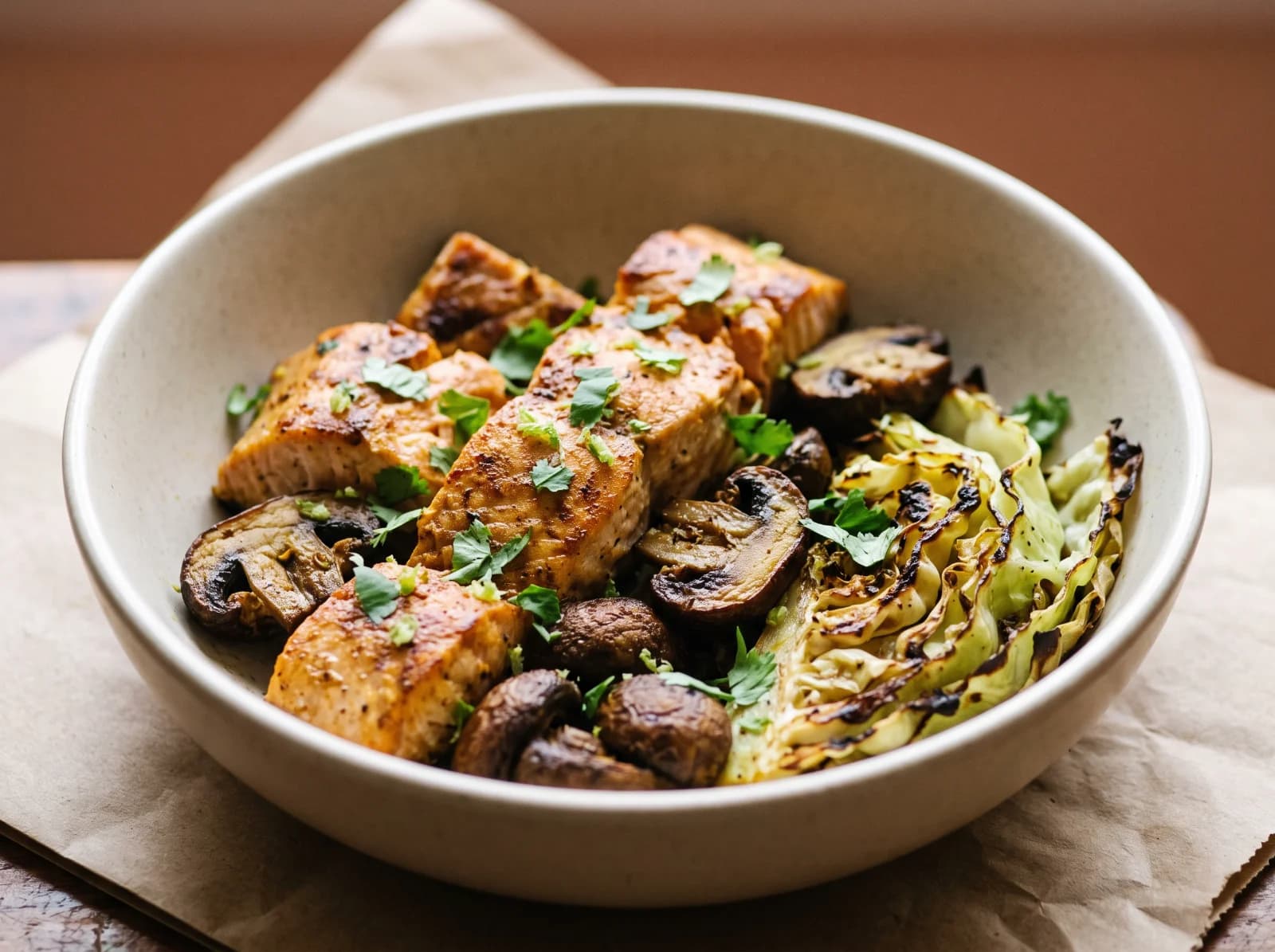Spiced Salmon Sheet Pan