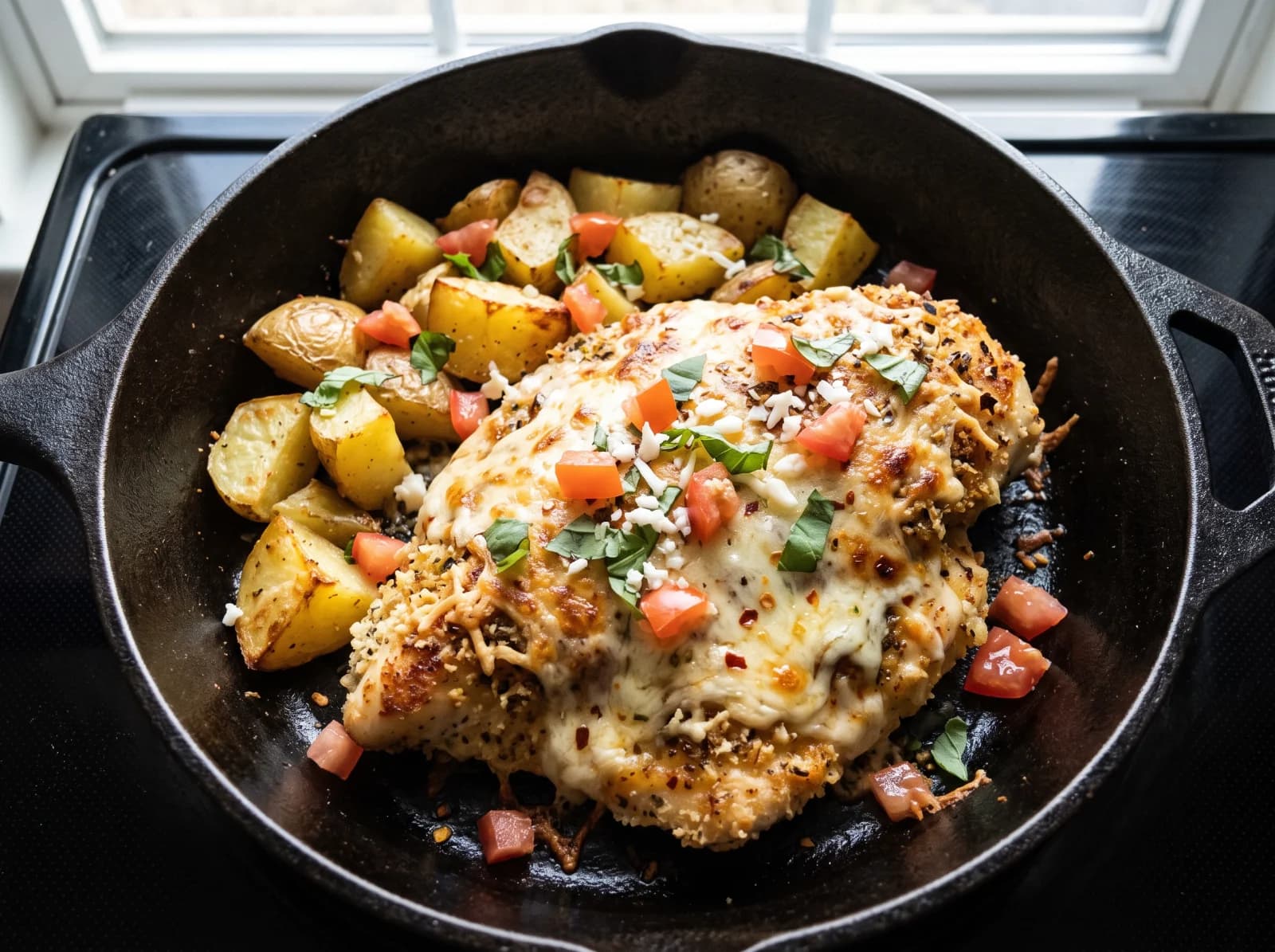Mozzarella-Crusted Chicken
