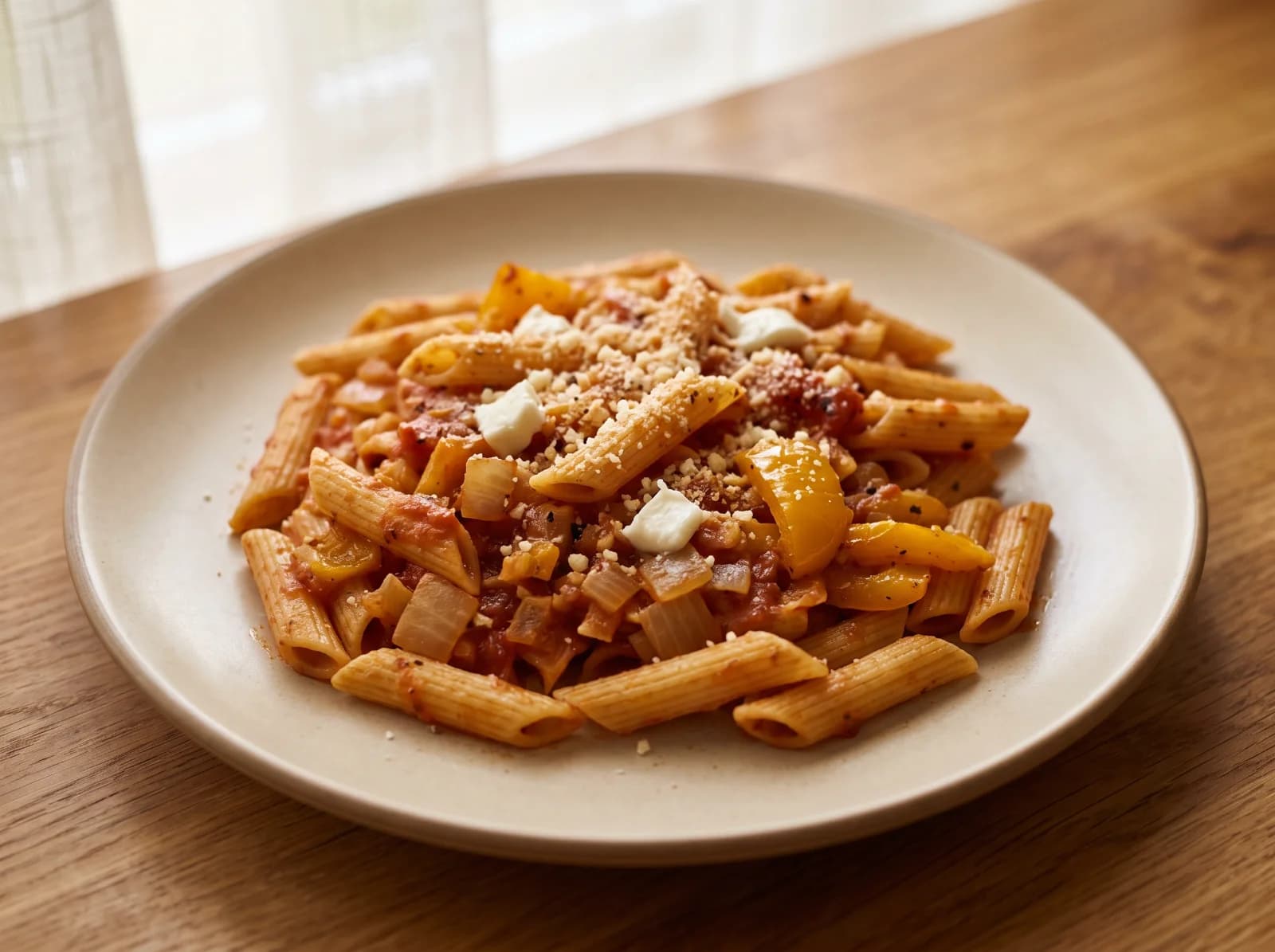 Tuscan Pasta Parmesan