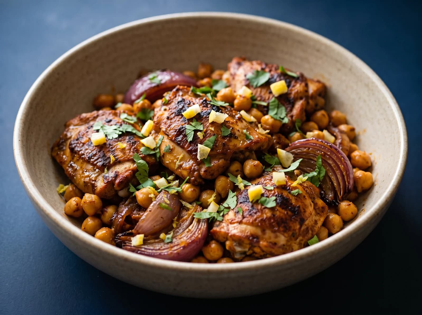 Harissa Orange Chicken