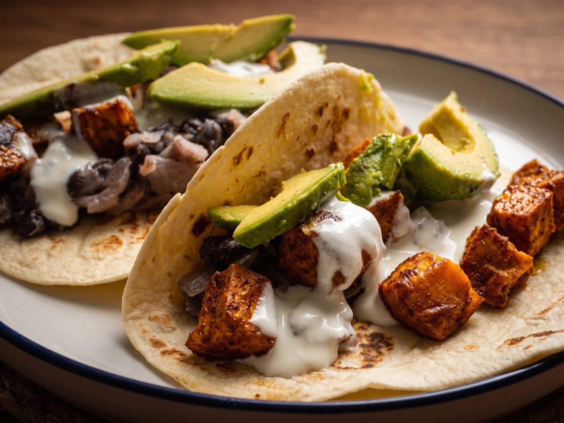 Sweet Potato Black Bean Tacos