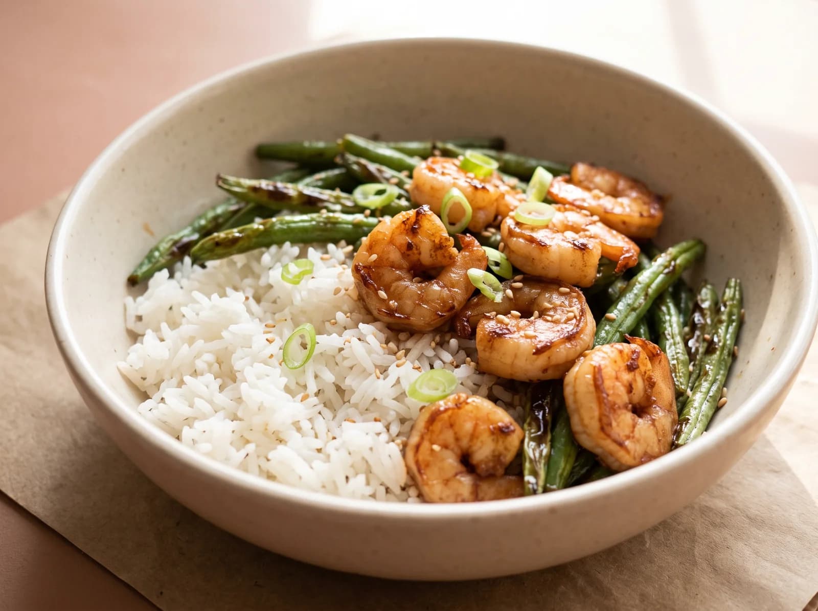Sweet Soy Honey Shrimp