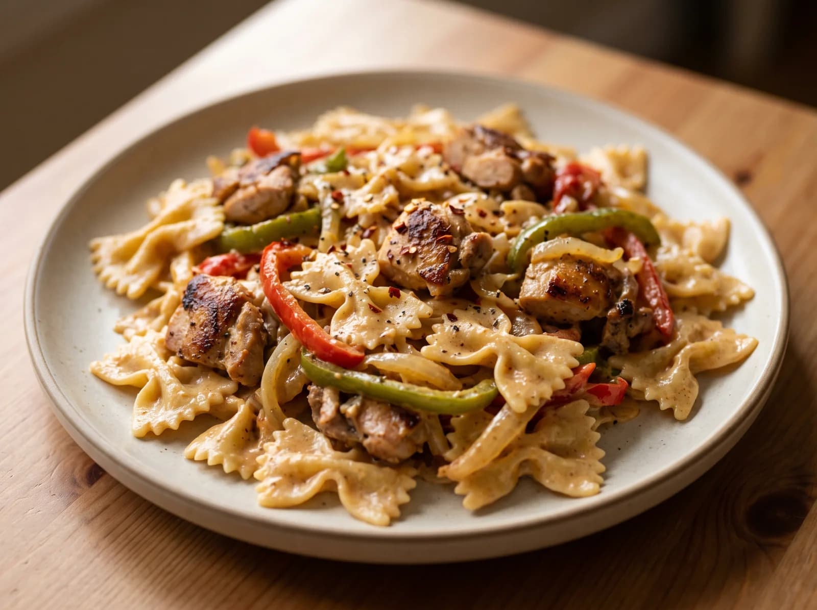 Spicy Cajun Chicken Pasta