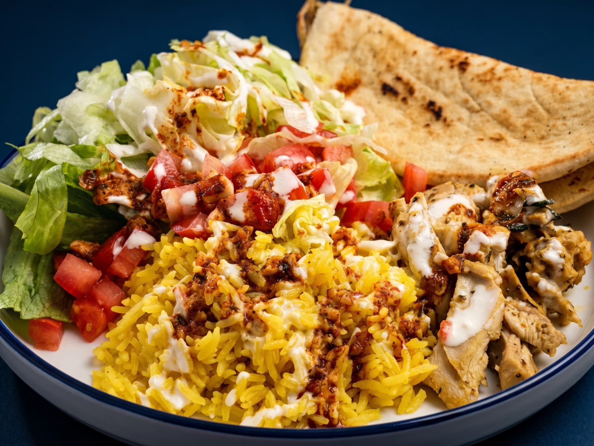 Halal Cart Chicken and Rice